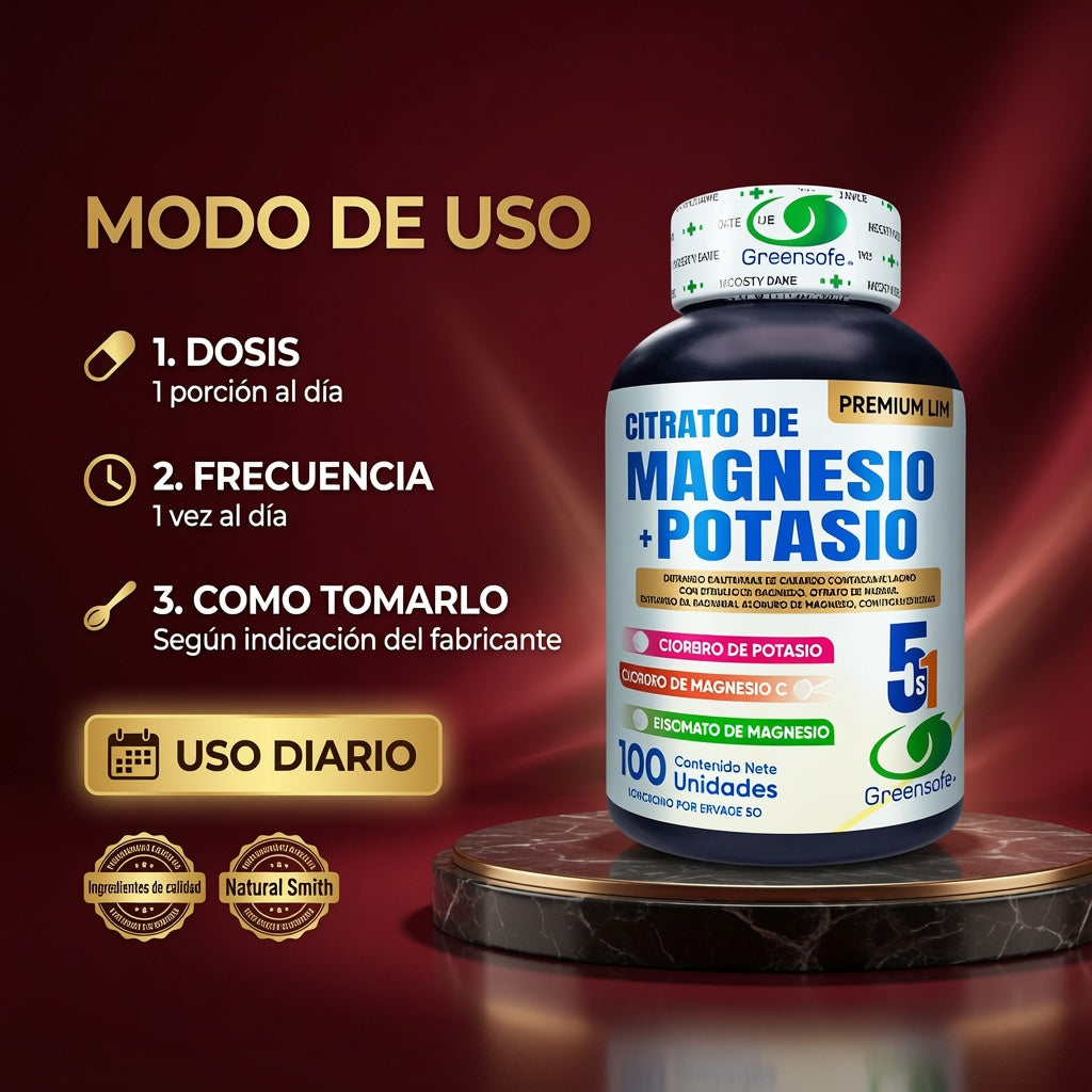 MAGNESIO+POTACIO 1000MG X100 GREENSOFG ia_4