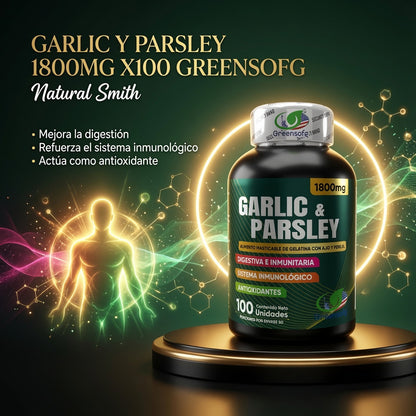GARLIC Y PARSLEY 1800MG X100 GREENSOFG ia_3