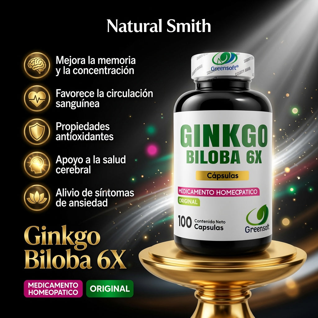 GINKGO BILOBA 6X X100 GREENSOFG ia_2