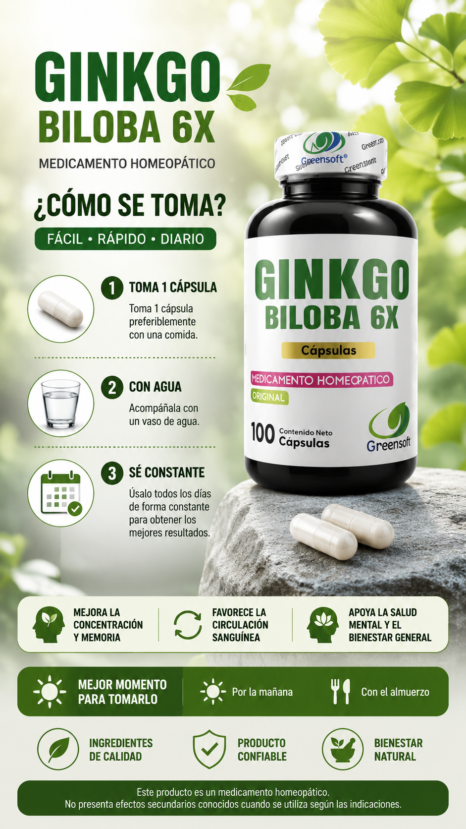 GINKGO BILOBA 6X X100 GREENSOFG ia_4