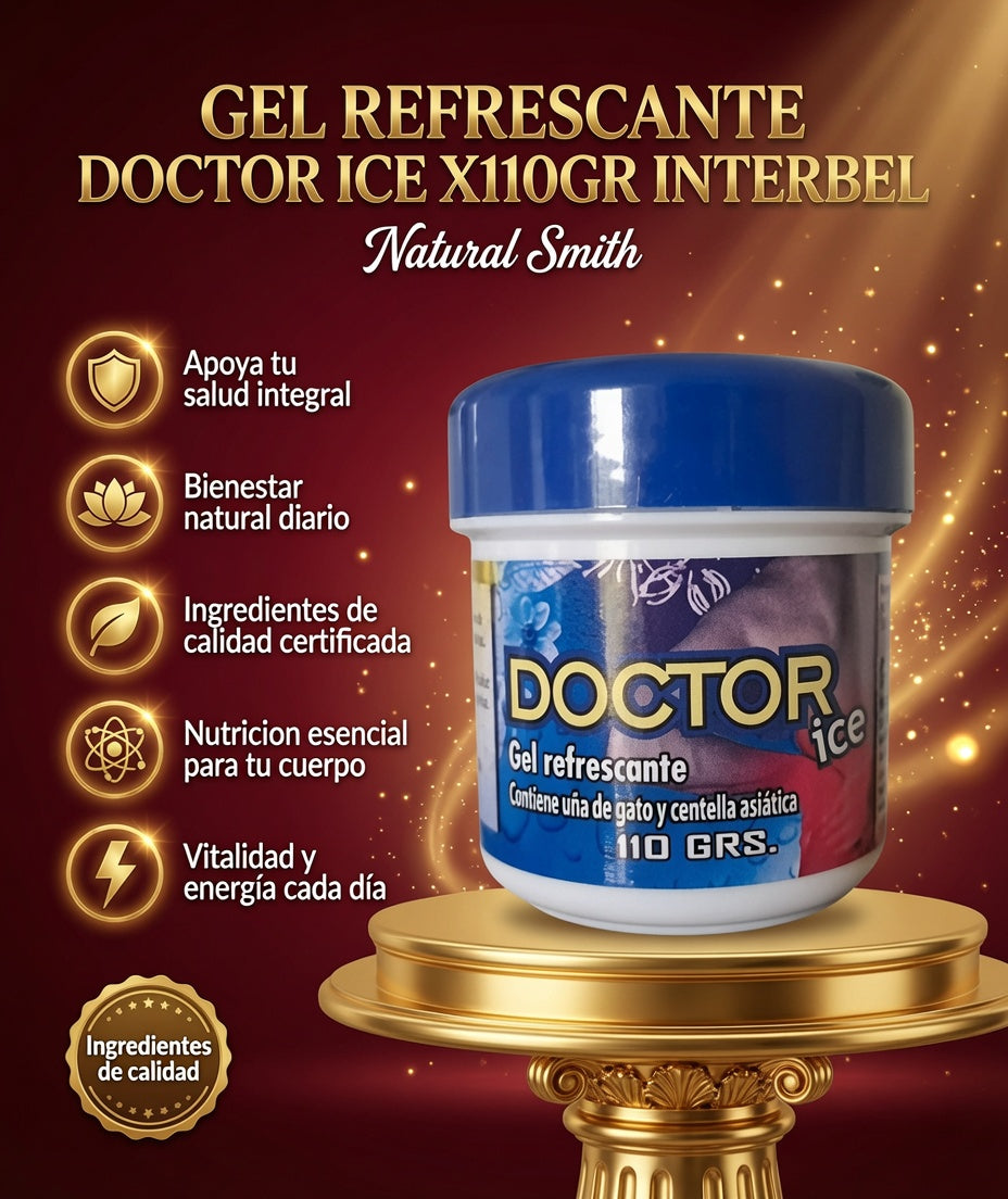 GEL REFRESCANTE DOCTOR ICE X110GR INTERBEL ia_2