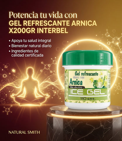 GEL REFRESCANTE ARNICA X200GR INTERBEL ia_3