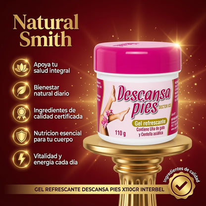 GEL REFRESCANTE DESCANSA PIES X110GR INTERBEL ia_2
