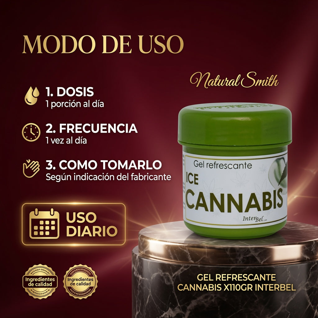 GEL REFRESCANTE CANNABIS X110GR INTERBEL ia_4