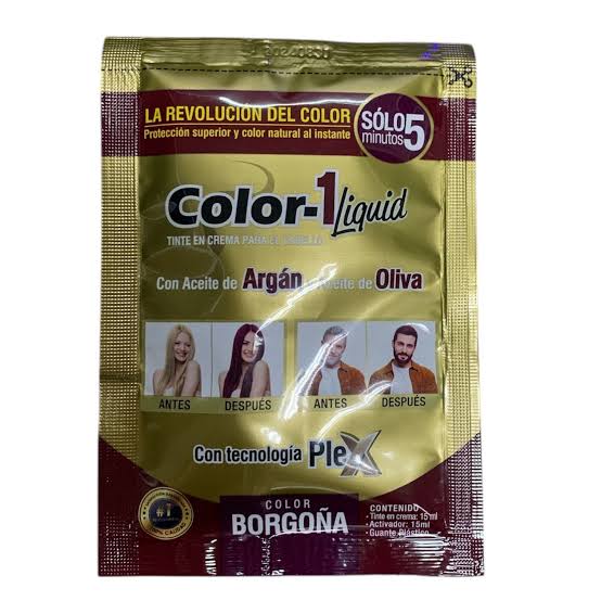 TINTE COLOR-1 BORGOÑA 30ML INTERBEL principal