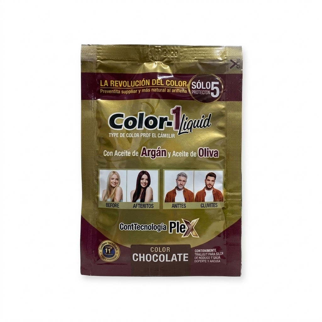 TINTE COLOR-1 CHOCOLATE 30ML INTERBEL — SKU 000738