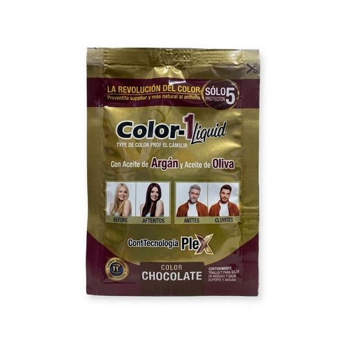 TINTE COLOR-1 CHOCOLATE 30ML INTERBEL — SKU 000738