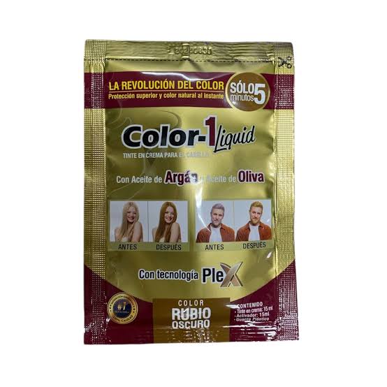 TINTE COLOR-1 RUBIO OSCURO 30ML INTERBEL principal