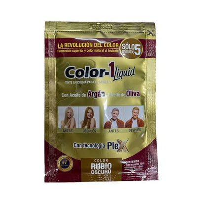 TINTE COLOR-1 RUBIO OSCURO 30ML INTERBEL principal