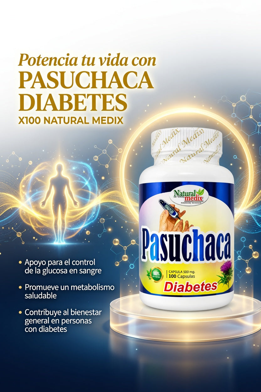PASUCHACA DIABETES X100 NATURAL MEDIX ia_3