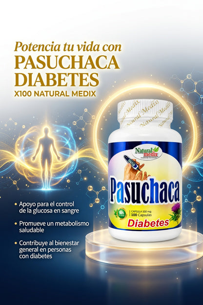 PASUCHACA DIABETES X100 NATURAL MEDIX ia_3