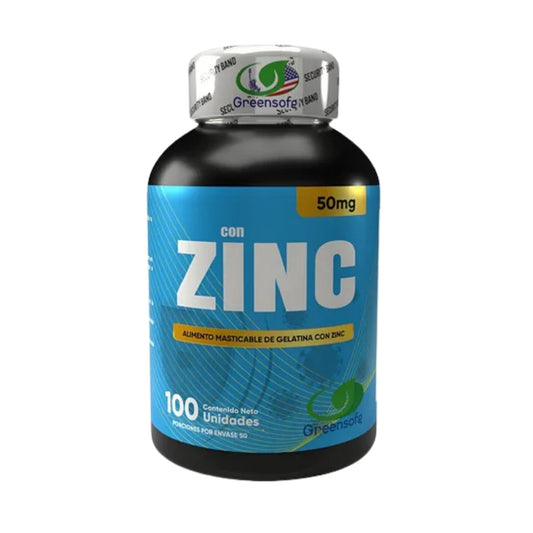 ZINC 50MG X100 GREENSOFG principal