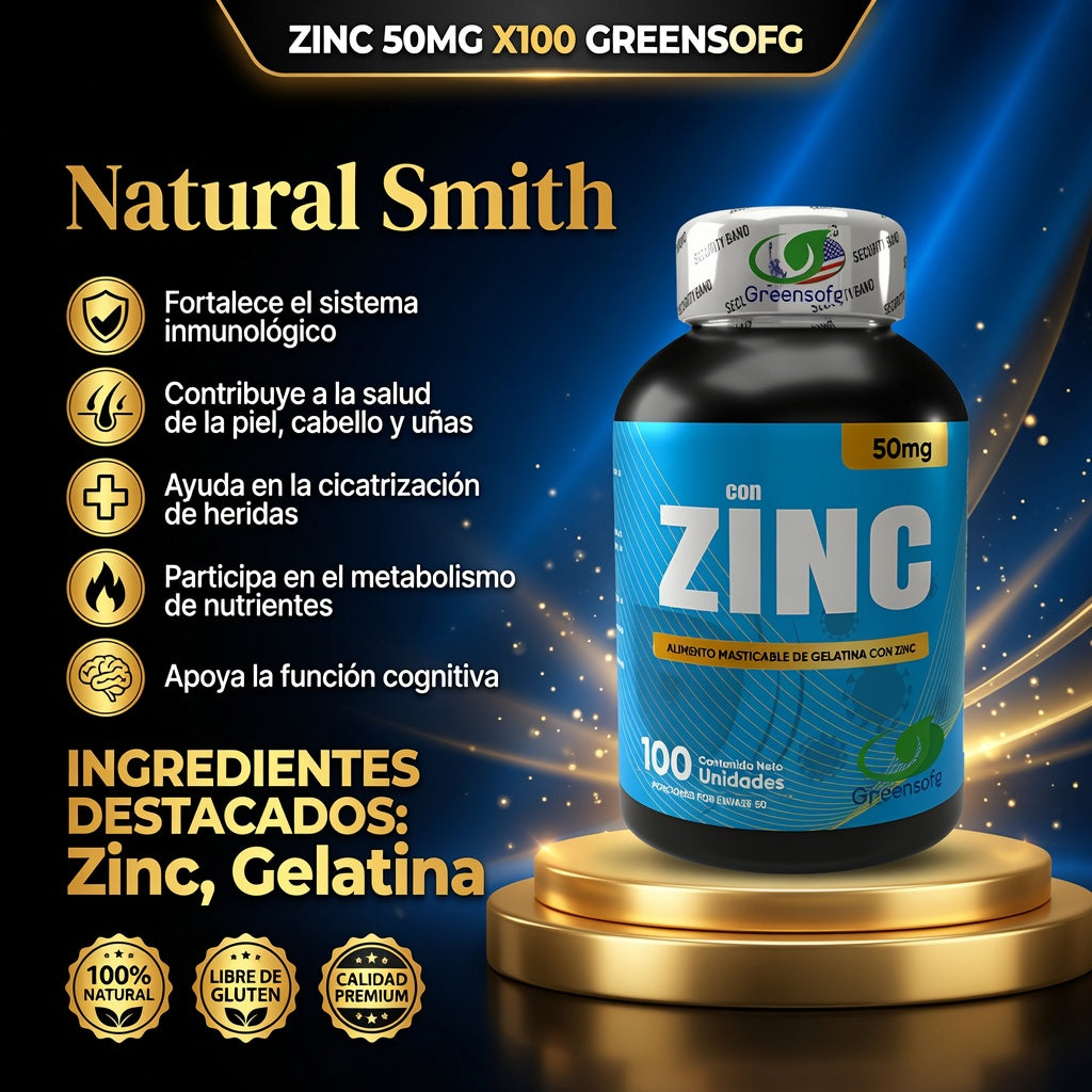 ZINC 50MG X100 GREENSOFG ia_2
