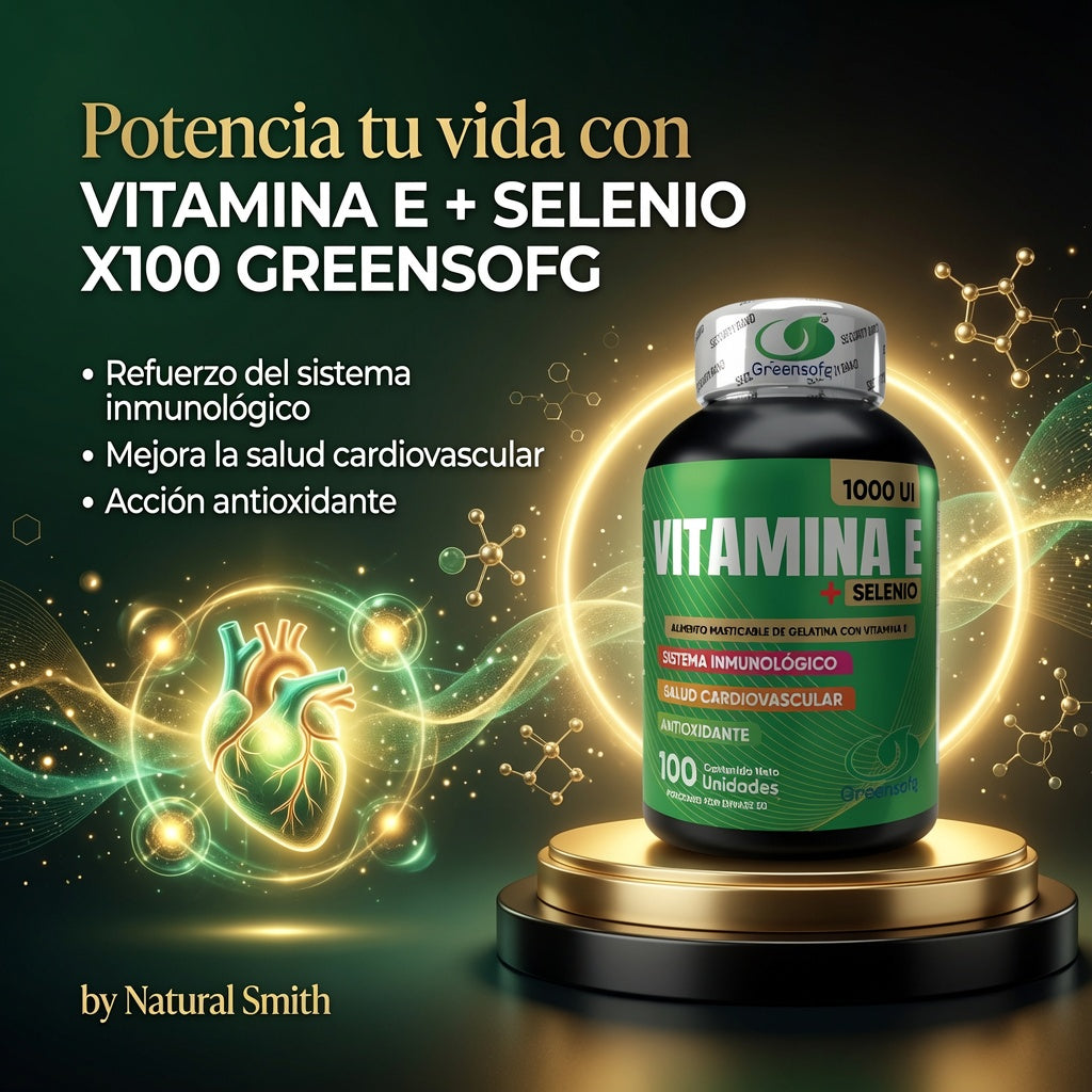 VITAMINA E + SELENIO X100 GREENSOFG ia_3