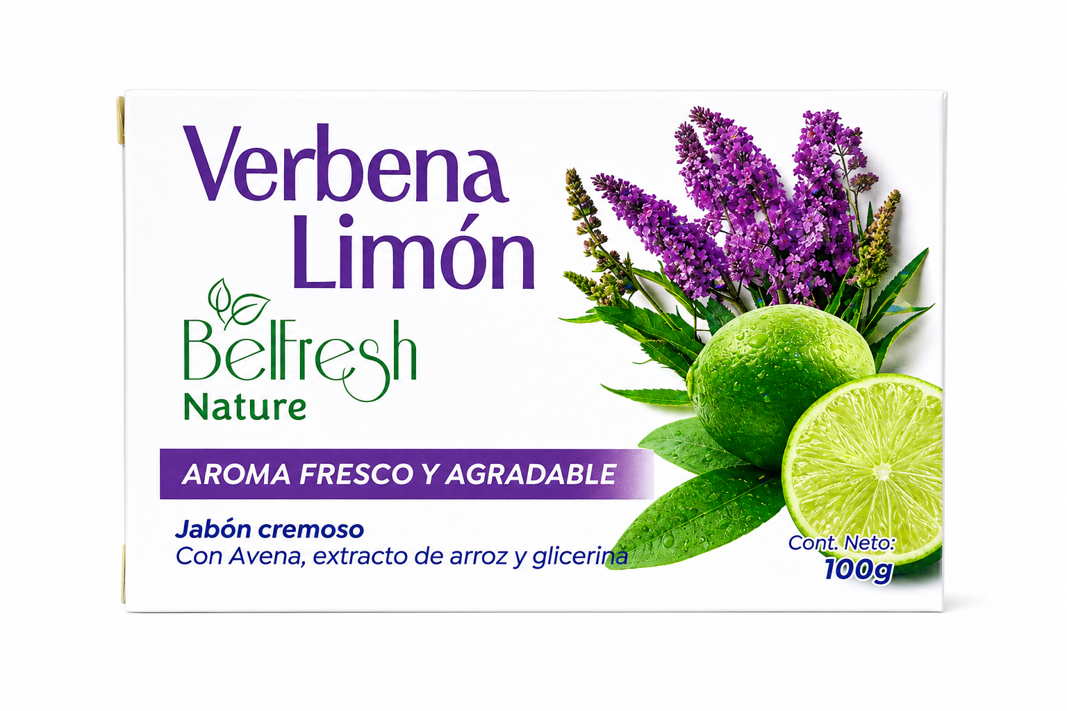 JABON VERBENA LIMON 100GR BELFRESH principal