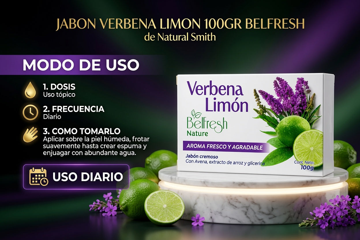 JABON VERBENA LIMON 100GR BELFRESH ia_4