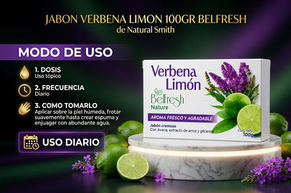 JABON VERBENA LIMON 100GR BELFRESH ia_4