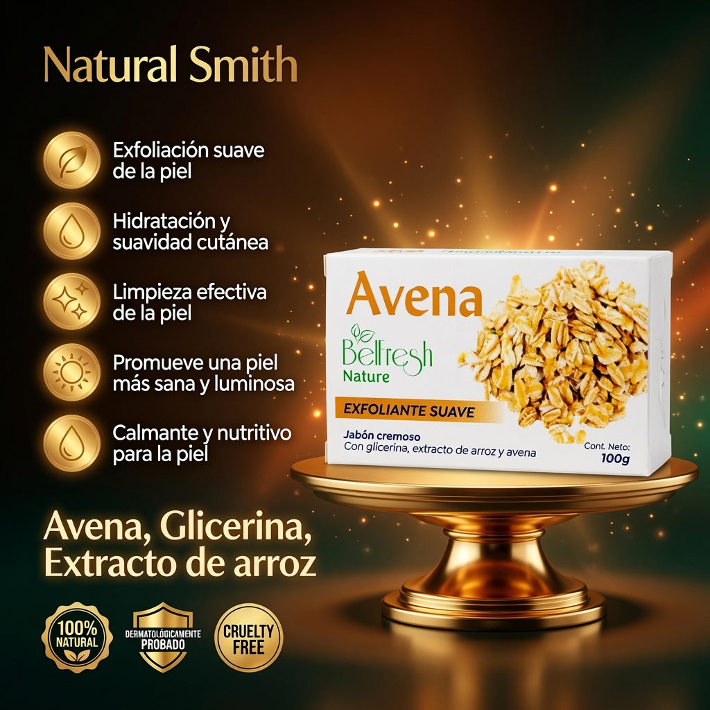 JABON AVENA 100GR BELFRESH ia_2