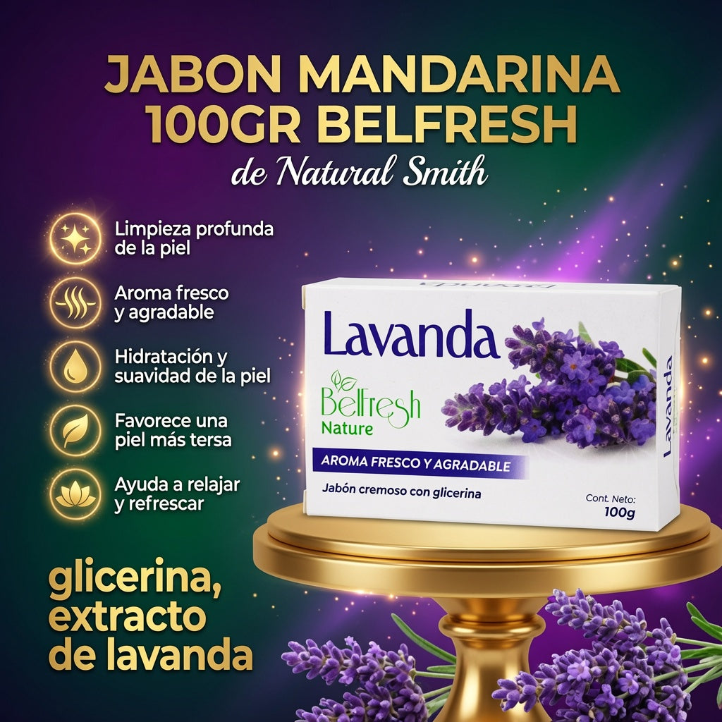 JABON MANDARINA 100GR BELFRESH ia_2