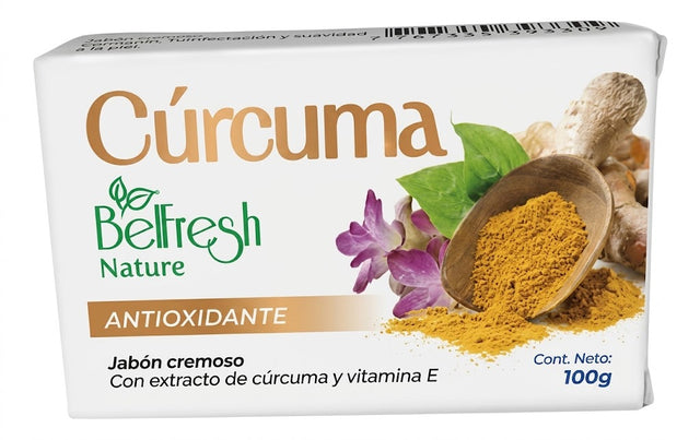 JABON CURCUMA 100GR BELFRESH — SKU 000762