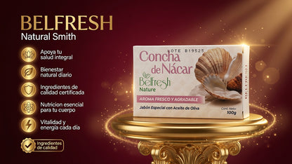 JABON CONCHA DE NACAR 100GR BELFRESH ia_2