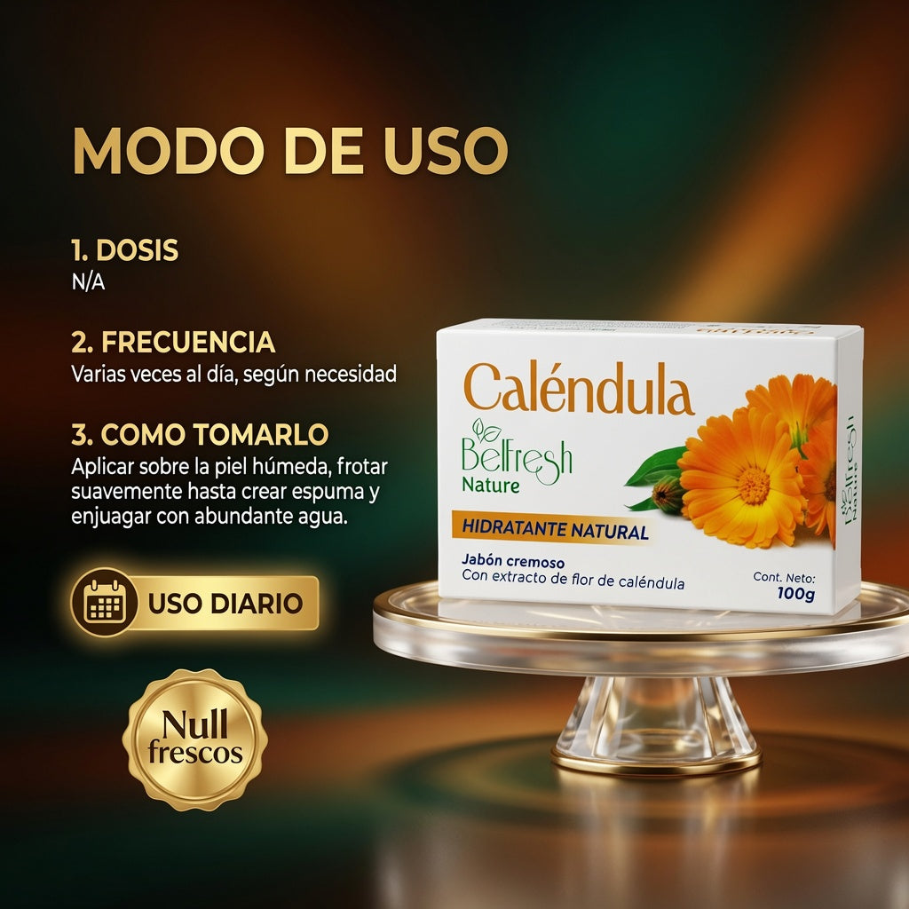 JABON CALENDULA 100GR BELFRESH ia_4