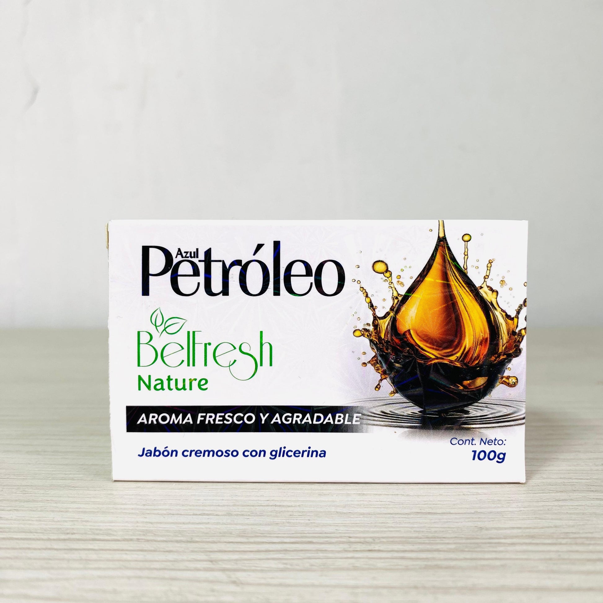 JABON AZUL PETROLEO 100GR BELFRESH principal