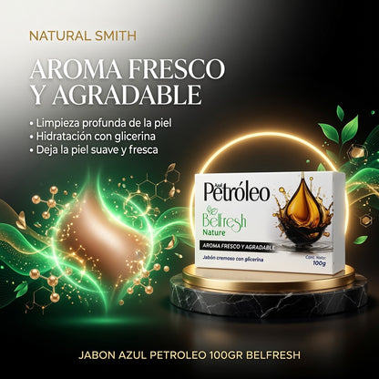 JABON AZUL PETROLEO 100GR BELFRESH ia_3