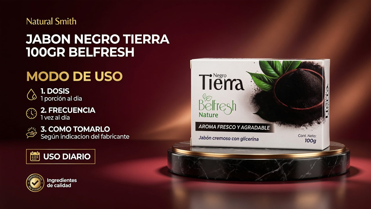 JABON NEGRO TIERRA 100GR BELFRESH ia_4