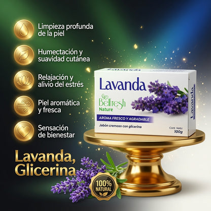 JABON LAVANDA 100GR BELFRESH ia_2