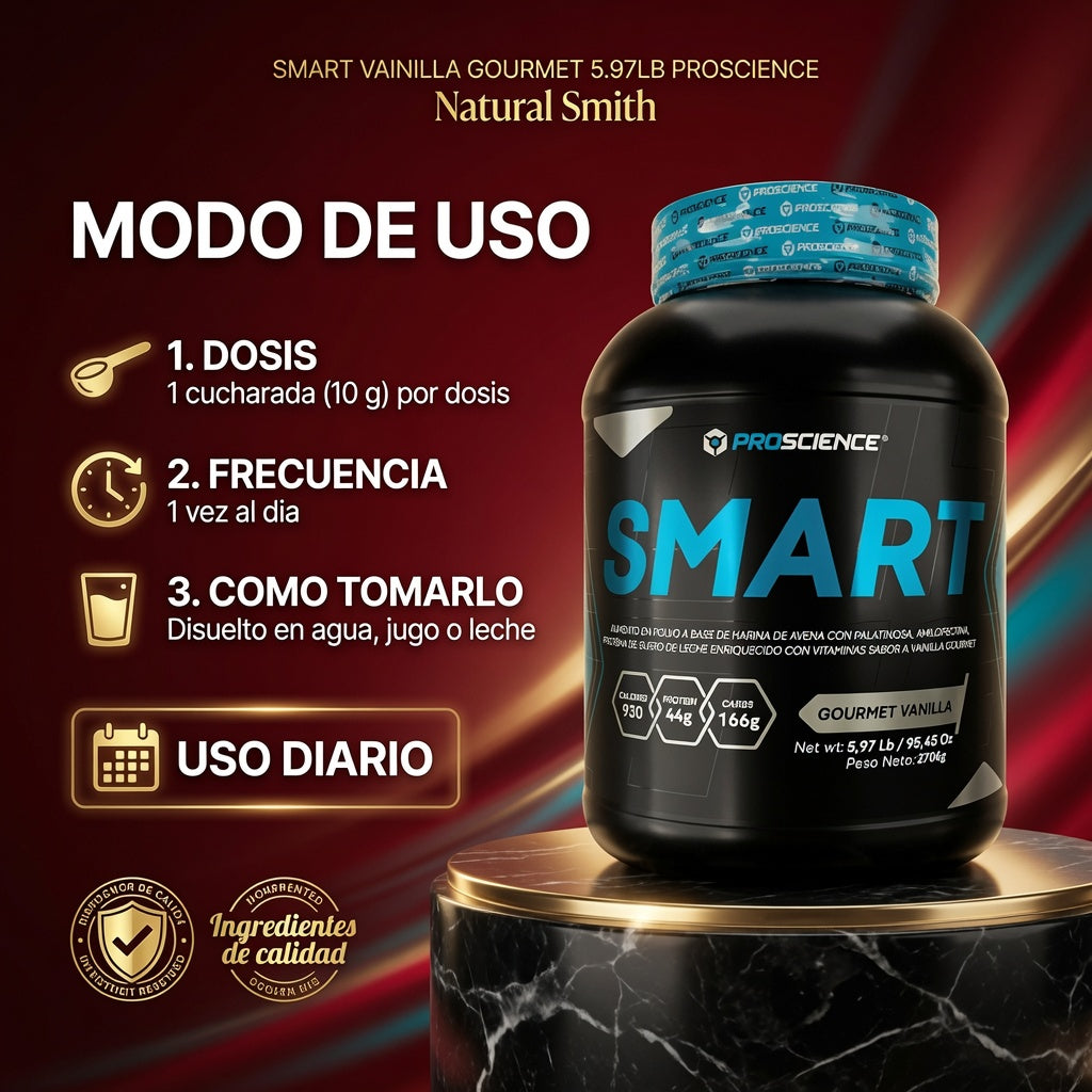 SMART VAINILLA GOURMET 5.97LB PROSCIENCE ia_4