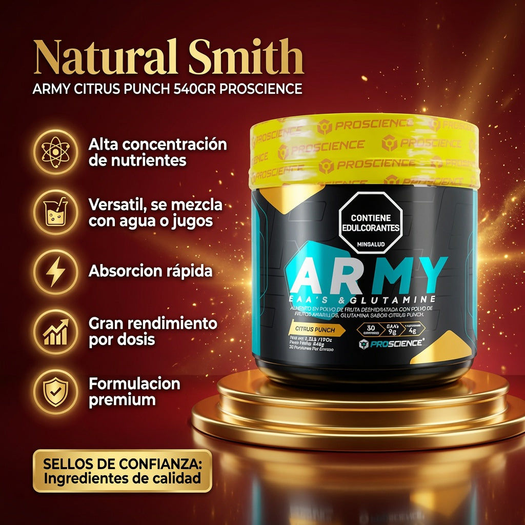 ARMY CITRUS PUNCH 540GR PROSCIENCE ia_2