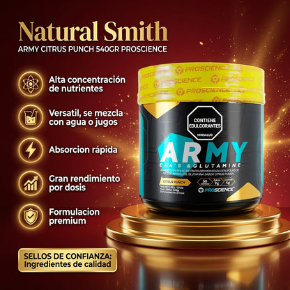 ARMY CITRUS PUNCH 540GR PROSCIENCE ia_2