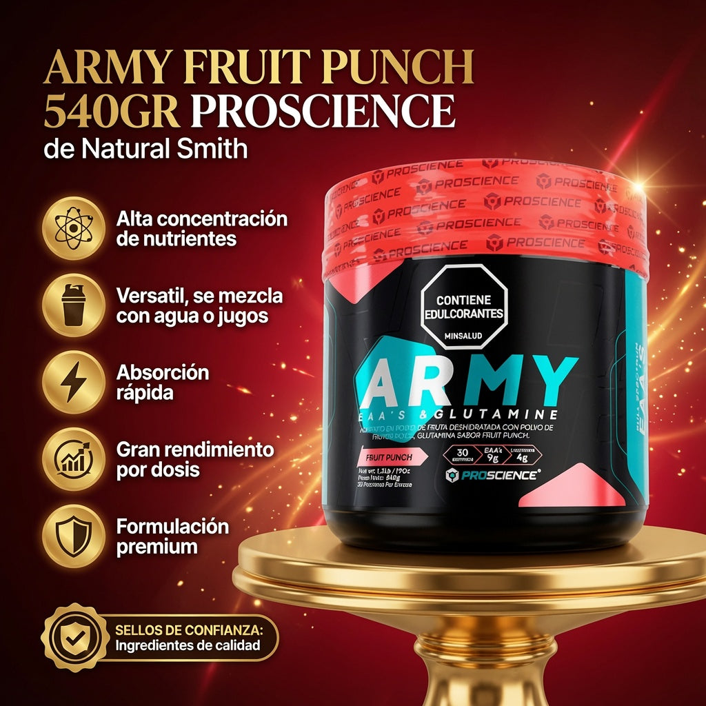 ARMY FRUIT PUNCH 540GR PROSCIENCE ia_2