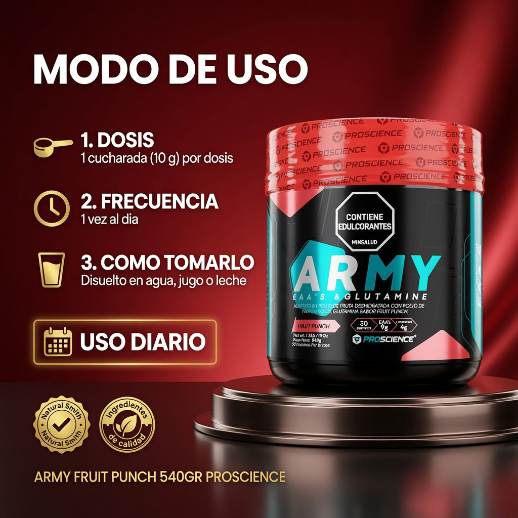 ARMY FRUIT PUNCH 540GR PROSCIENCE ia_4