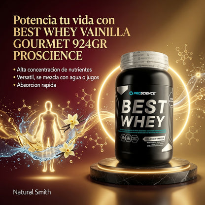 BEST WHEY VAINILLA GOURMET 924GR PROSCIENCE ia_3