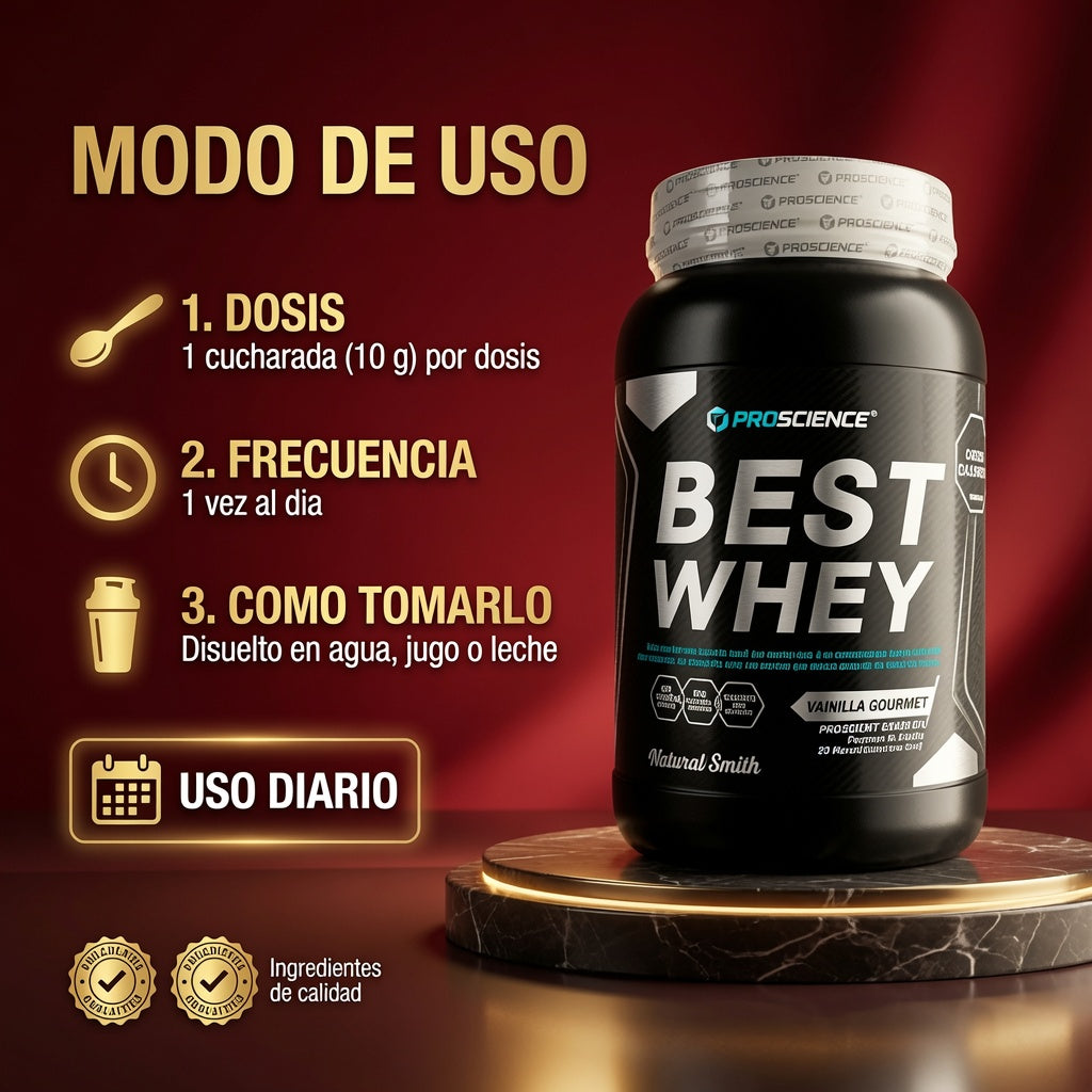 BEST WHEY VAINILLA GOURMET 924GR PROSCIENCE ia_4