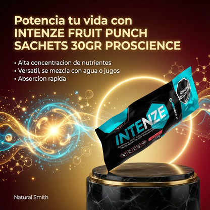 INTENZE FRUIT PUNCH SACHETS 30GR PROSCIENCE ia_3