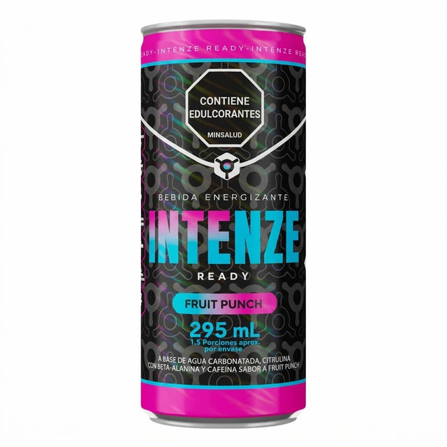 INTENZE READY FRUIT PUNCH LATA 295ML PROSCIENCE — SKU 000810