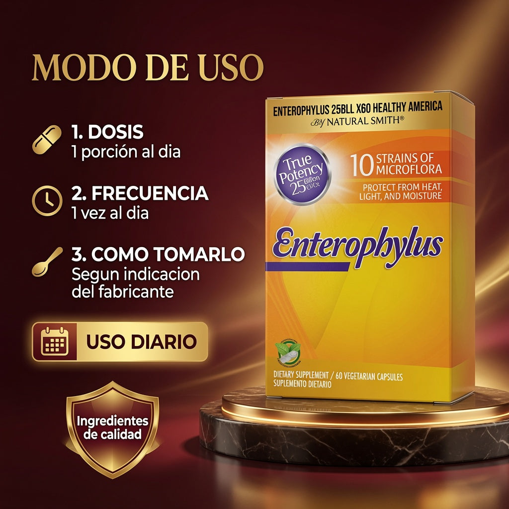 ENTEROPHYLUS 25BLL X60 HEALTHY AMERICA ia_4