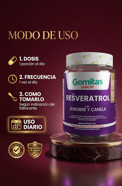 RESVERATROL GOMITAS X120 UND NATURAL BEAUTY ia_4