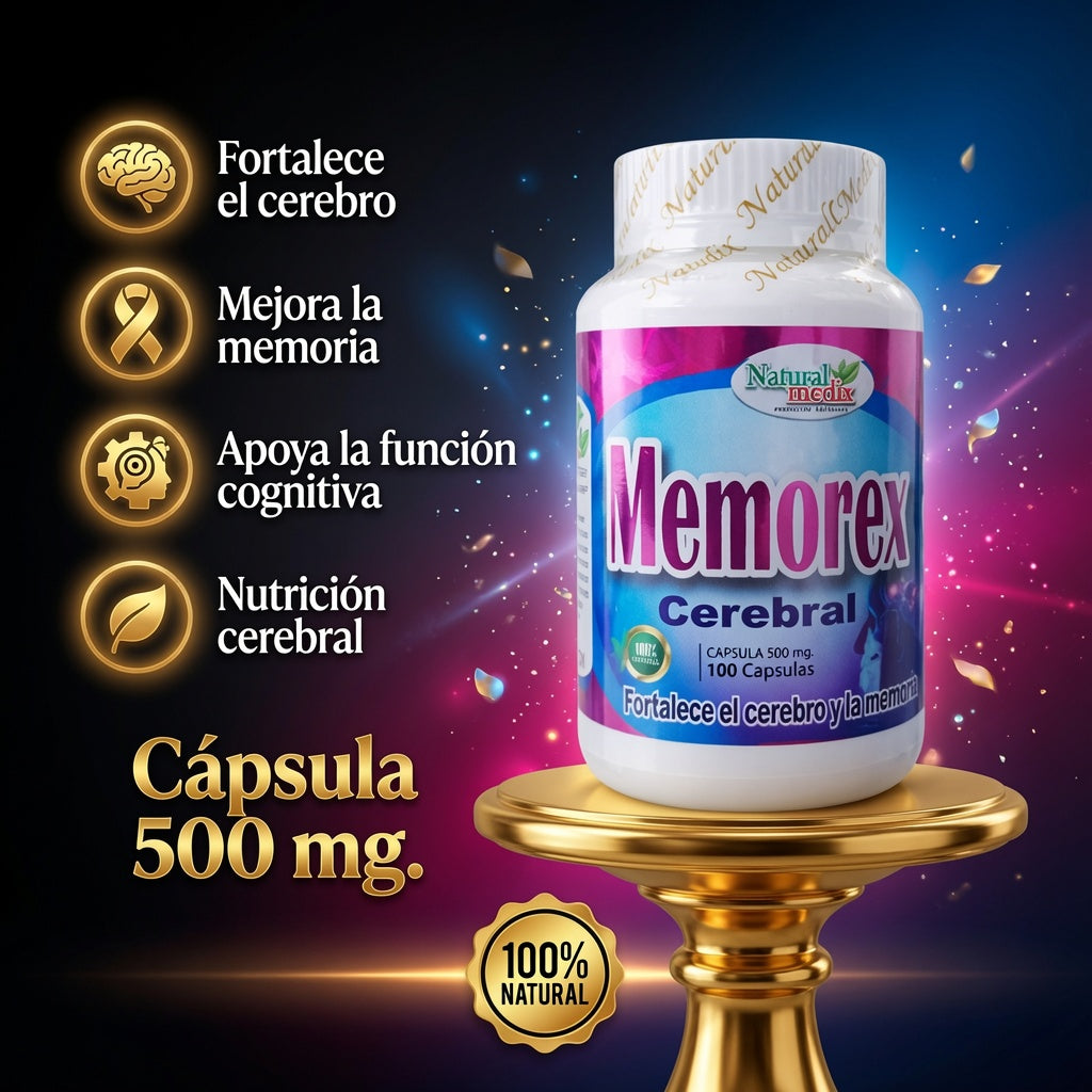 MEMOREX CEREBRAL X100 NATURAL MEDIX ia_2