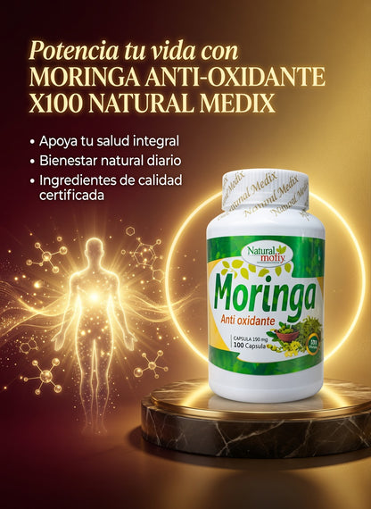 MORINGA ANTI-OXIDANTE X100 NATURAL MEDIX ia_3