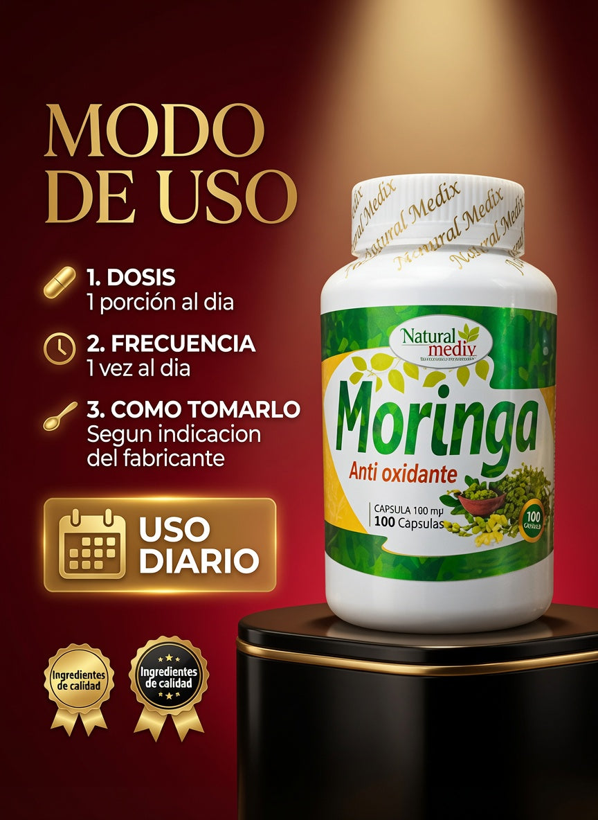 MORINGA ANTI-OXIDANTE X100 NATURAL MEDIX ia_4