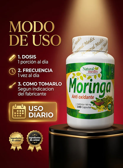 MORINGA ANTI-OXIDANTE X100 NATURAL MEDIX ia_4