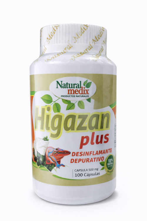 HIGAZAN PLUS X100 NATURAL MEDIX principal
