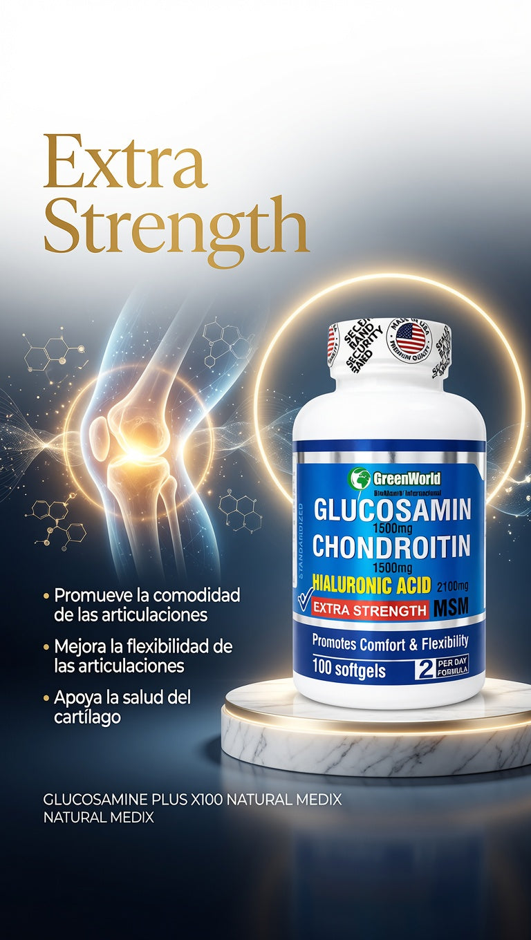 GLUCOSAMINE PLUS X100 NATURAL MEDIX ia_3
