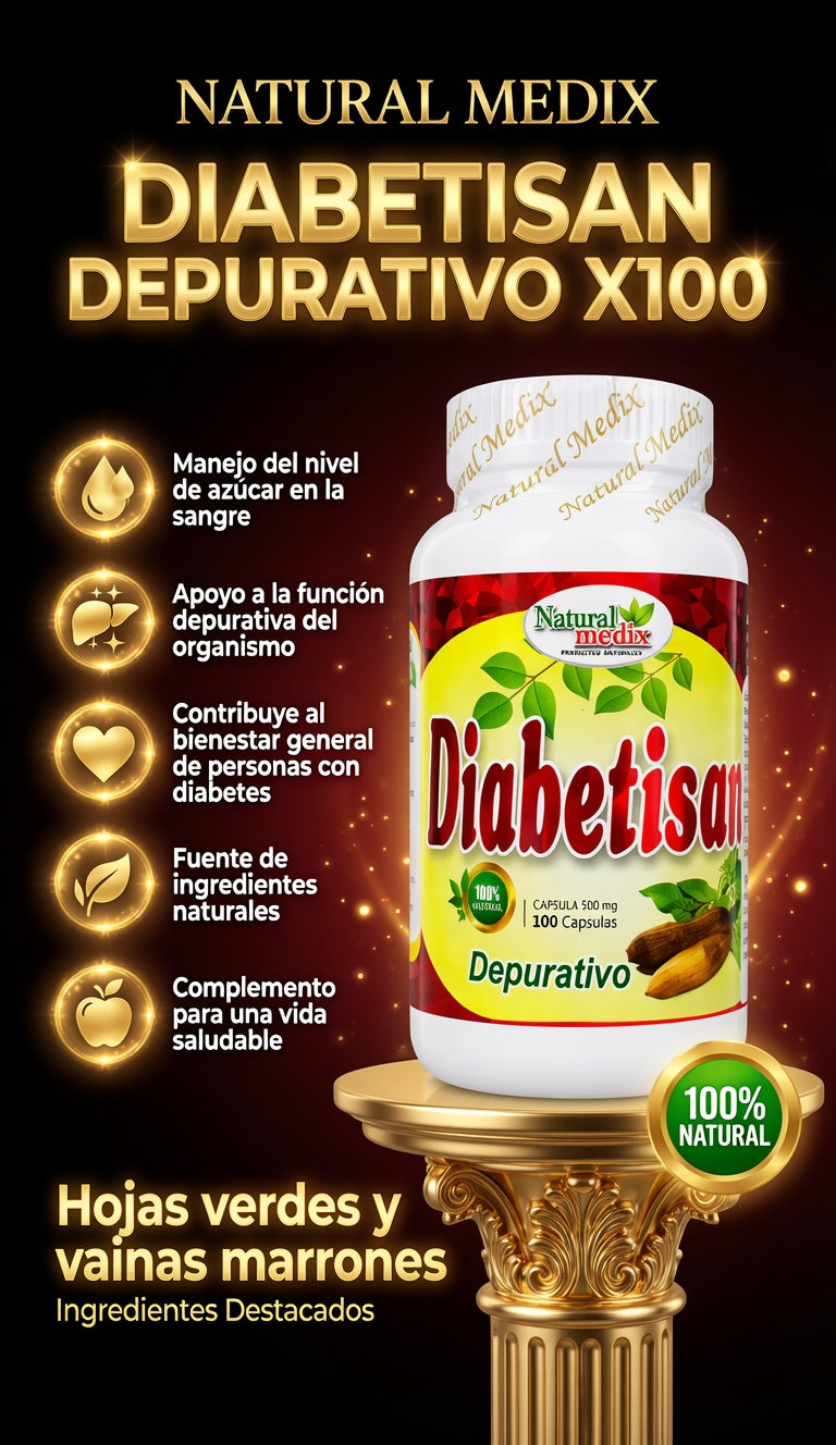 DIABETISAN DEPURATIVO X100 NATURAL MEDIX ia_2