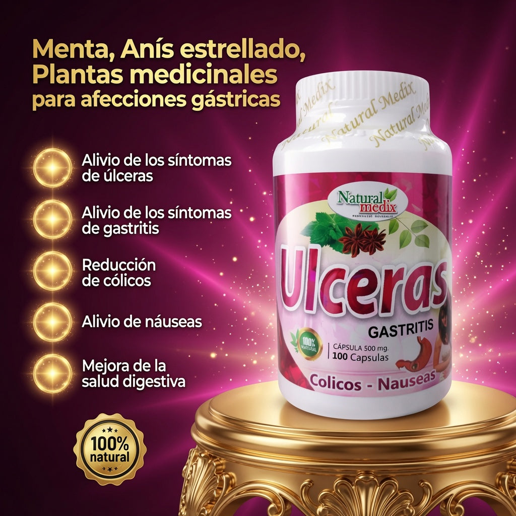ULCERAS GASTRITIS X100 NATURAL MEDIX ia_2