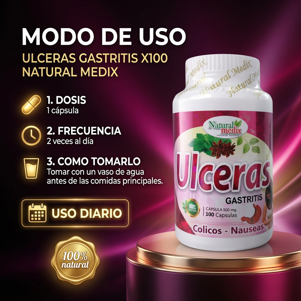 ULCERAS GASTRITIS X100 NATURAL MEDIX ia_4